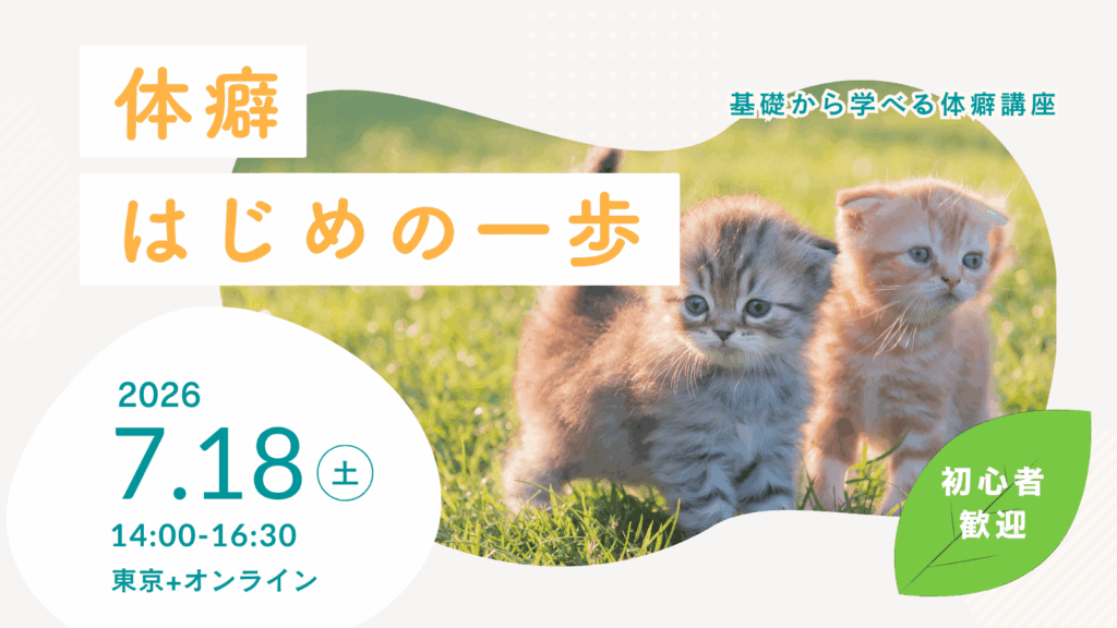 体癖はじめの一歩